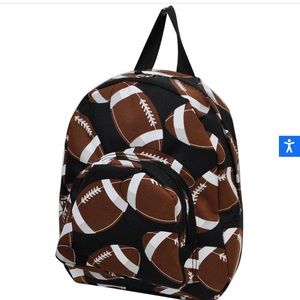 Football mini backpack